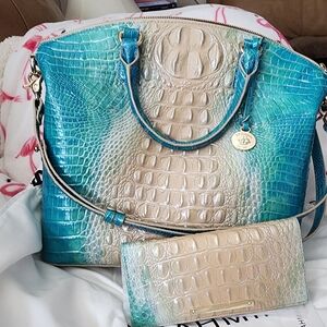 NWT BRAHMIN CROSSBODY AND WALLET.